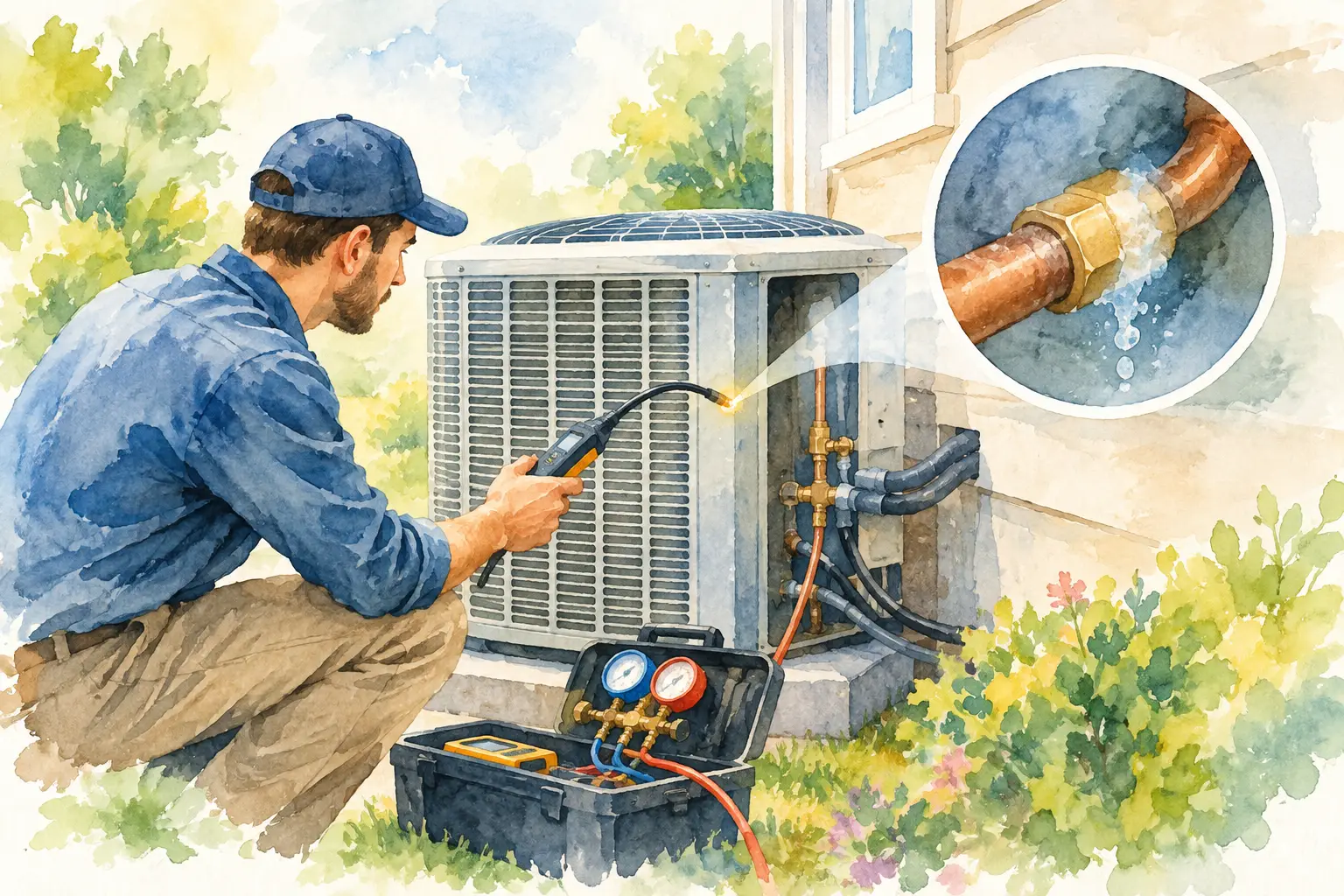 Refrigerant Leak Detection Guide for Homeowners