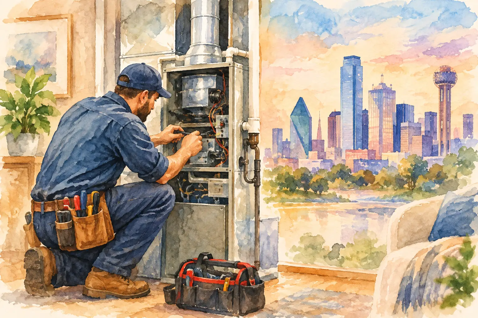 Dallas Furnace Repair That Starts With the Fix